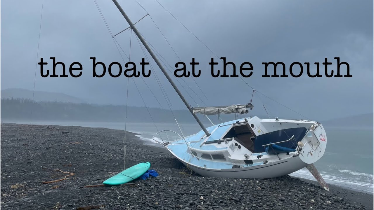 The Abandoned Boat on the Elwha River