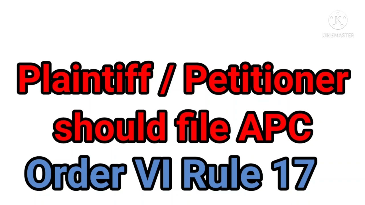 Amendment Petition (APC) filing procedure (தமிழில்)