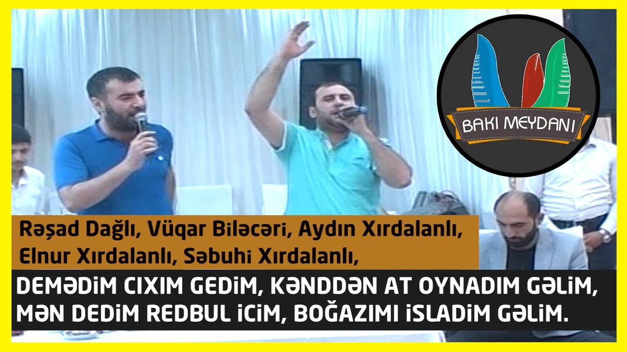 Xırdalanda super meyxana - Demədim cıxım gedim  kənddən at oynadım gəlim