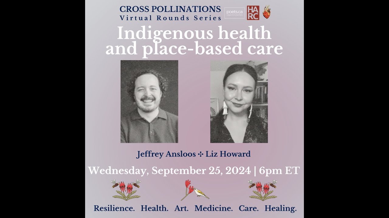 Jeffrey Ansloos and Liz Howard: October 2024 Cross-Pollinations