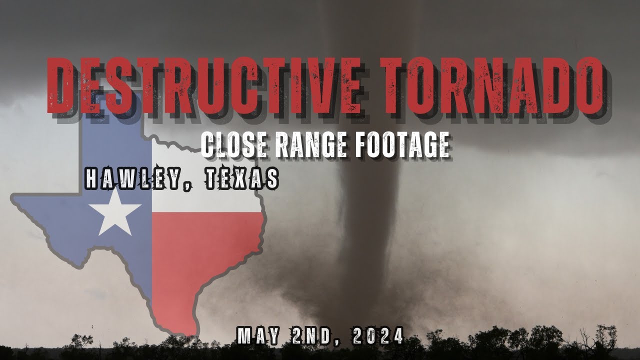 DAMAGING Tornado Strikes Hawley, Texas| May 2nd, 2024