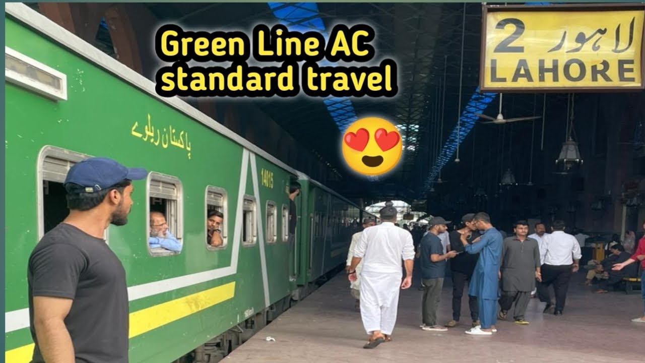 Green Line AC Standard travel Karachi to Rawalpindi // Pakistan Railway