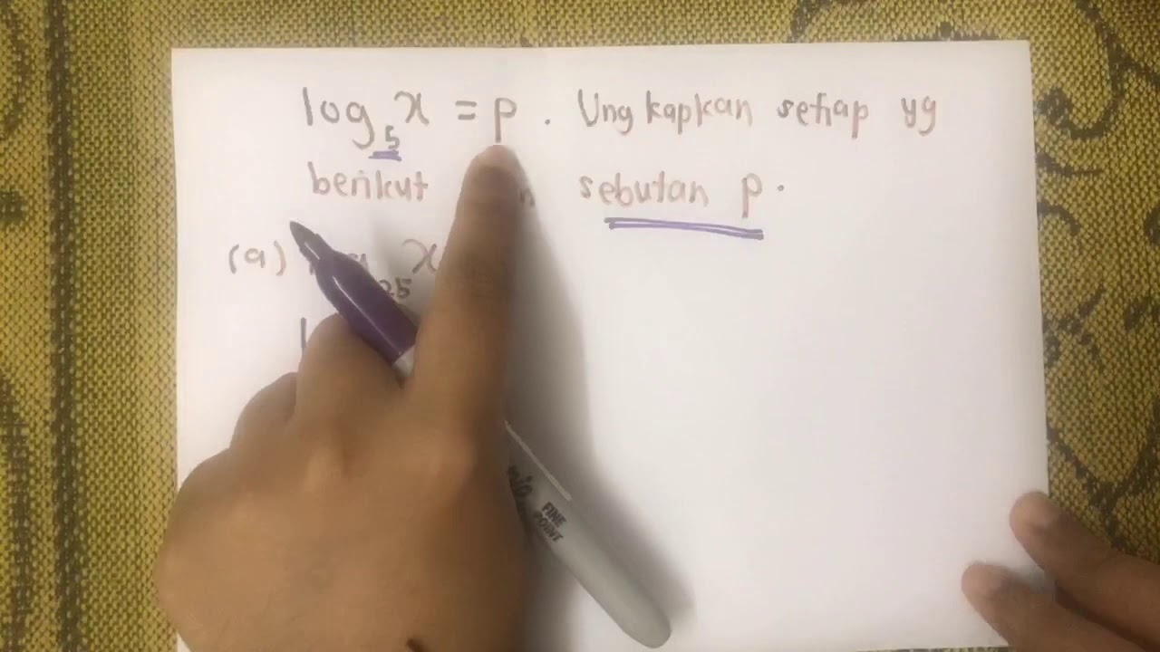 Penukaran Asas Logaritma & Apa itu Logaritma Jati (Log Neutral) (Logaritma Part 2)