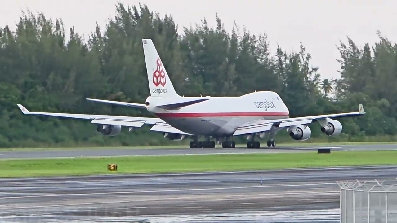 Cargo Lux Airlines International "Retro" / Boeing 747-4EV(ER)'F' / LX-NCL   Puerto Rico"TJSJ/SJU"