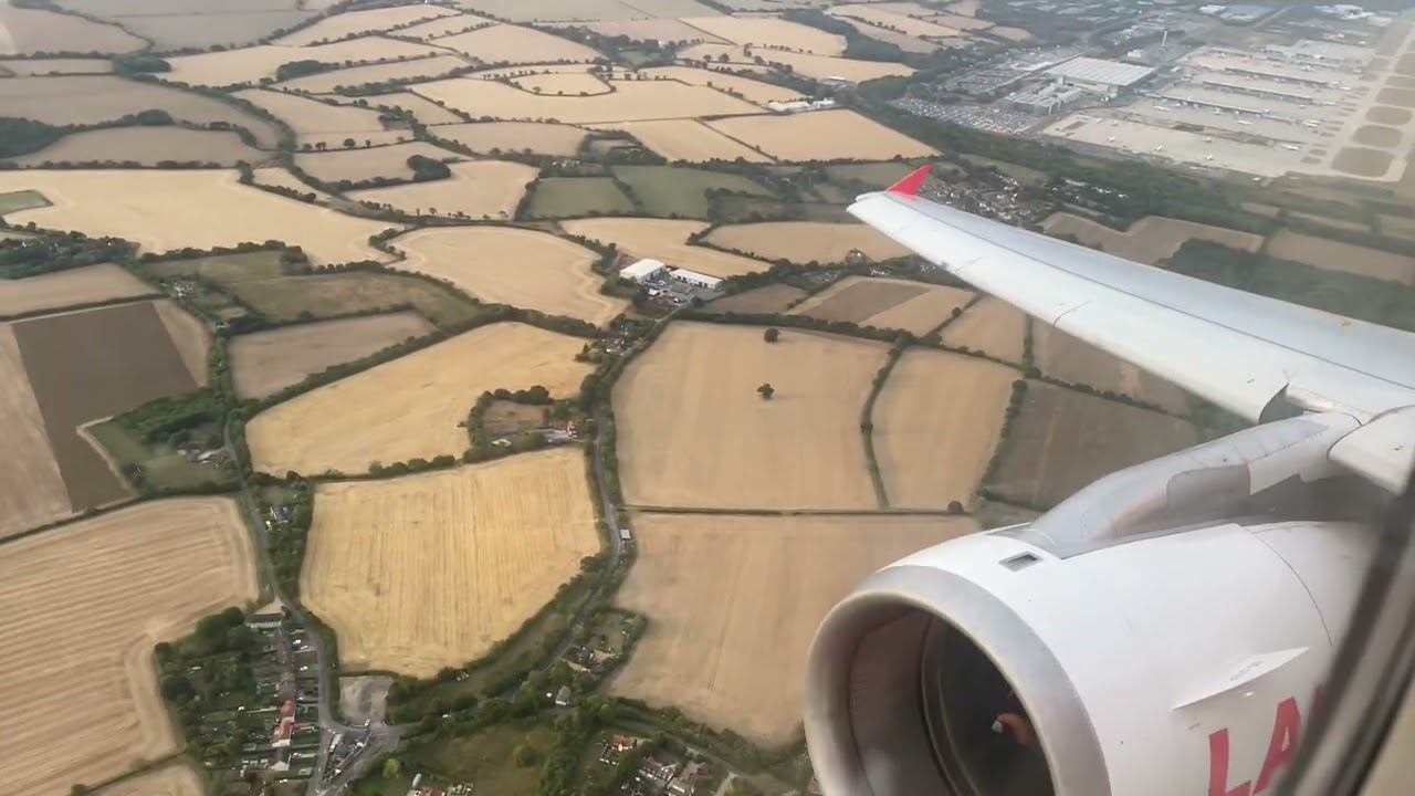 Ryanair (Lauda) A320 take off London stansted