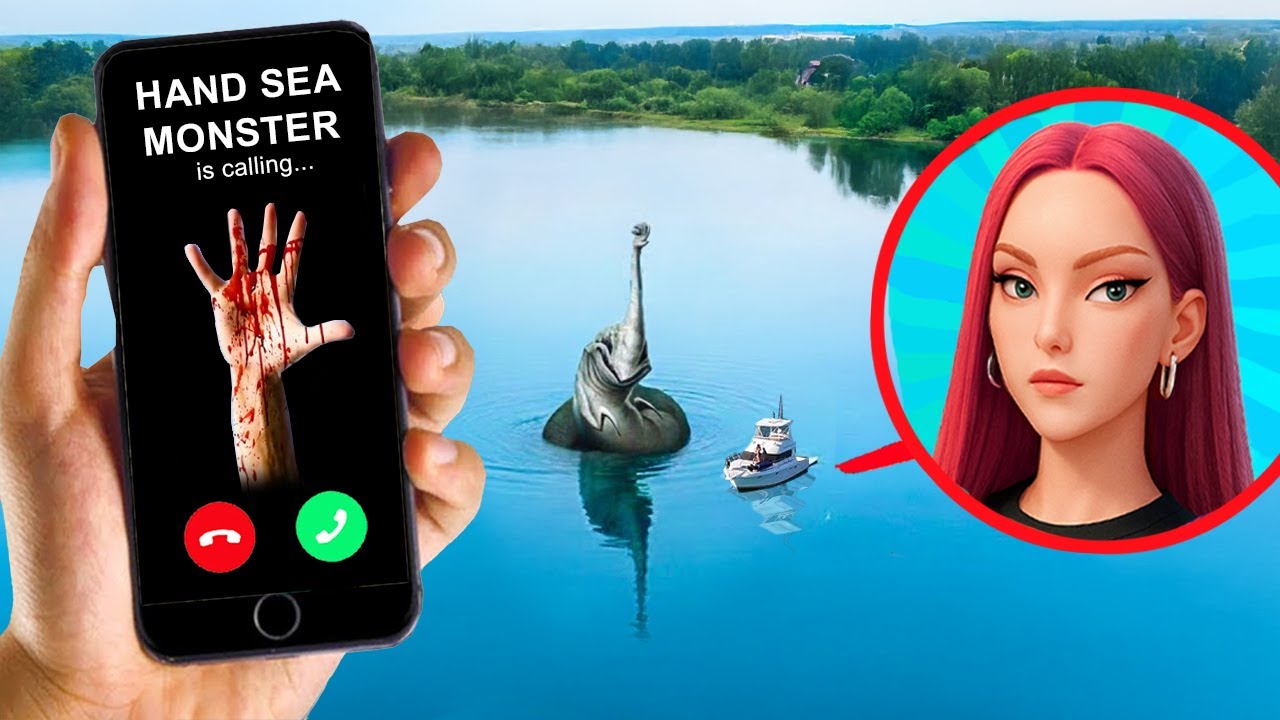 DRON UCHWYCIŁ HAND SEA MONSTER ZJADAJĄCEGO KPOP DEMON HUNTERS MIRA W PRAWDZIWYM ŻYCIU!!
