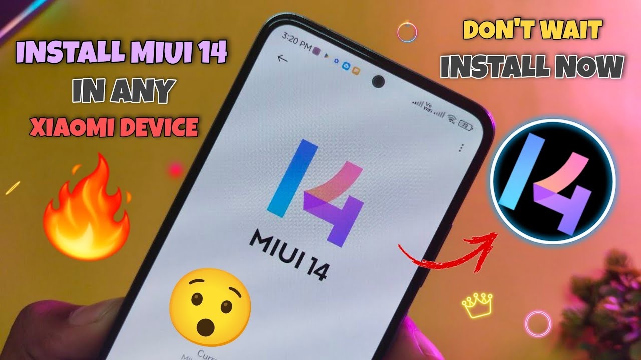 Install MIUI 14 In any Xiaomi Device ⚡ Full Tutorial | Don't wait Install Now 🔥