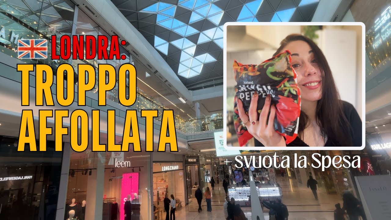 🇬🇧LONDRA SHOPPING⭐️SVUOTA SPESA⭐️CASA & ABBIGLIAMENTO / COME SI VIVE a LONDRA (AFFOLLATA?)⭐️