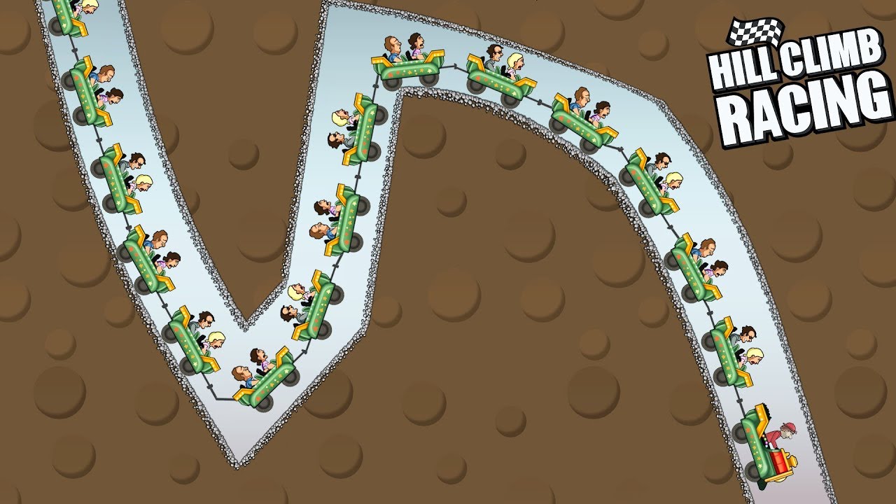 Hill Climb Racing - Kiddie Express in CAVE 3868m