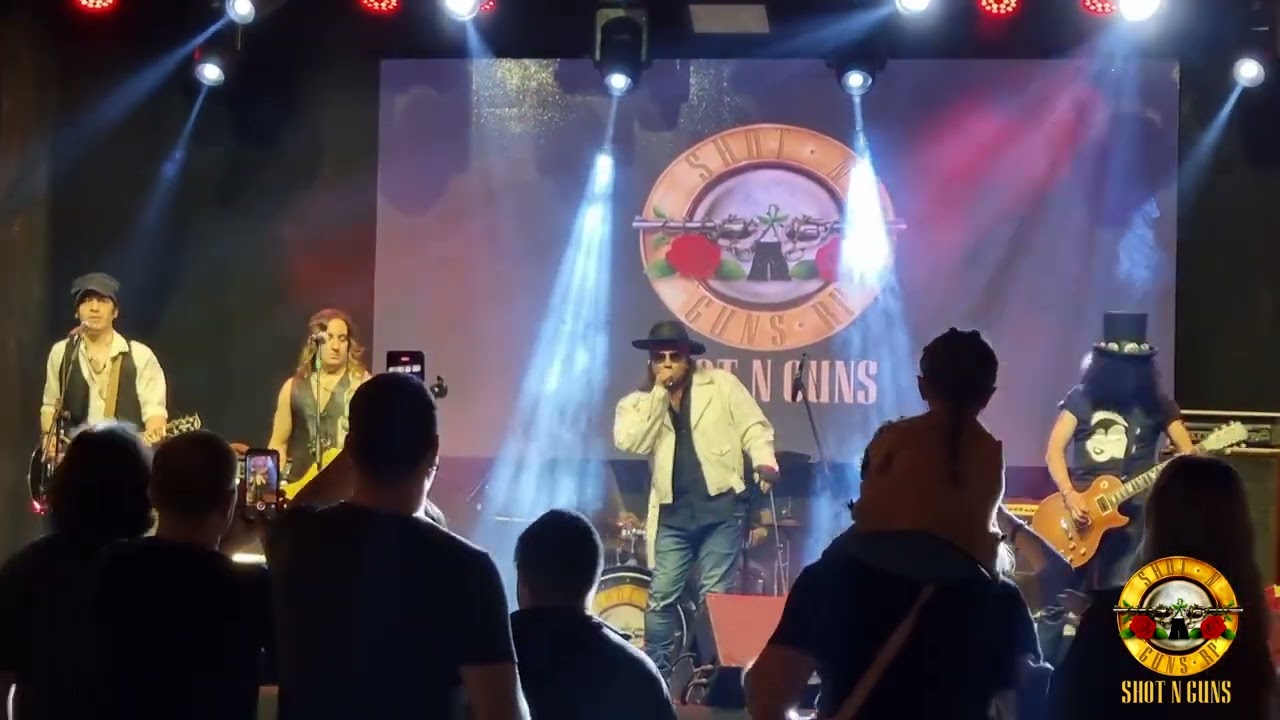 Nightrain ao vivo - Banda Shot n Guns (Guns n Roses cover Brasil oficial)
