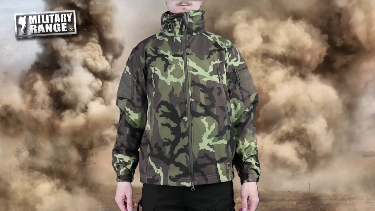 Bunda MFH SCORPION softshellová vz.95 - Military Range CZ/SK