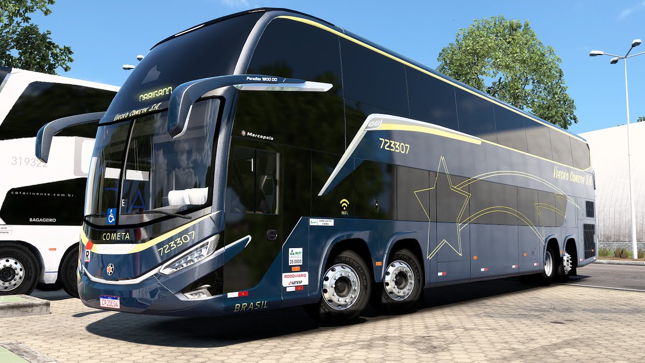 GOIANIA (GO) X ACREUNA (GO) ETS 2 1.56 MAPA RBR SOM REAL SCANIA K-440