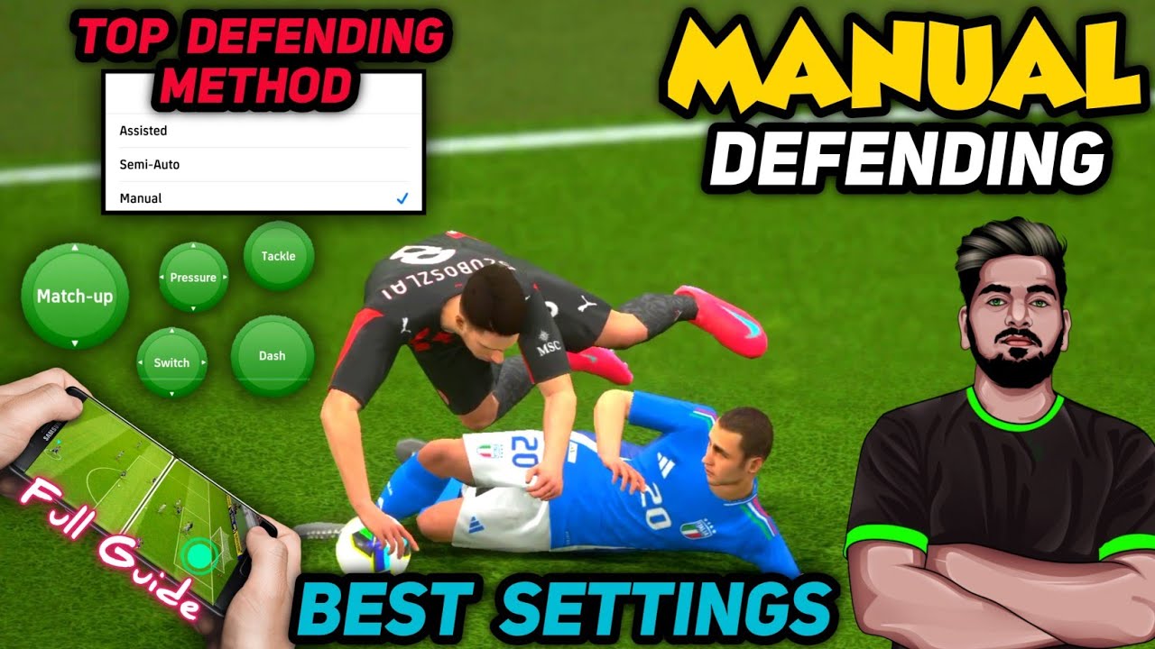 How To Do Manual Defending In E-FOOTBALL 2026 | Full Guide ✅| Pro Defending Technique | Tutorial