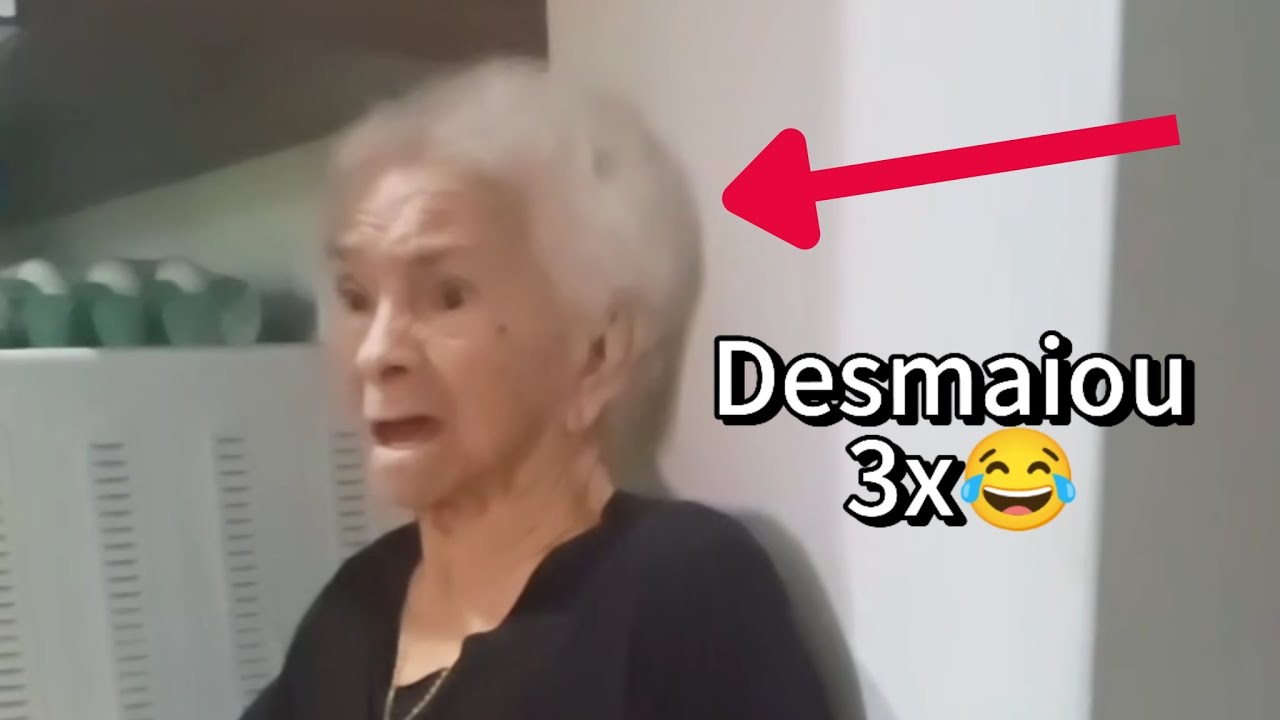 Vov&oacute; Valdeci desmaiou 3 vezes de fome 😂