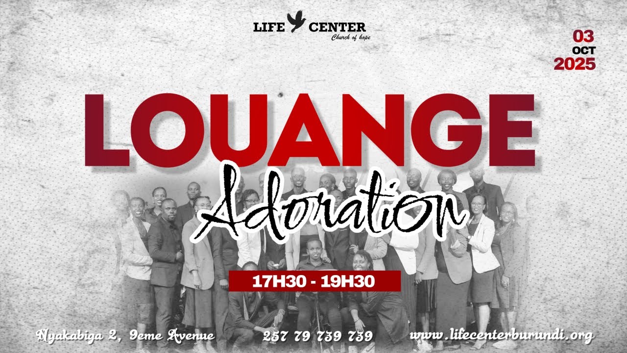 ADORATION ET LOUANGE Vendredi le 03-10-2025