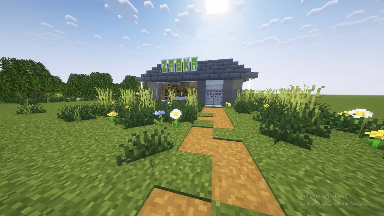 Minecraft tutorial // Polish shop Żabka