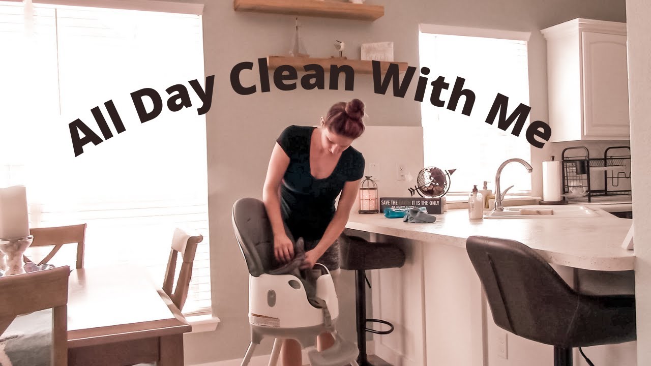 ALL DAY CLEAN WITH ME | CLEANING MOTIVATION | CLEANING FOR GUESTS | WHOLE HOUSE CLEAN WITH ME
