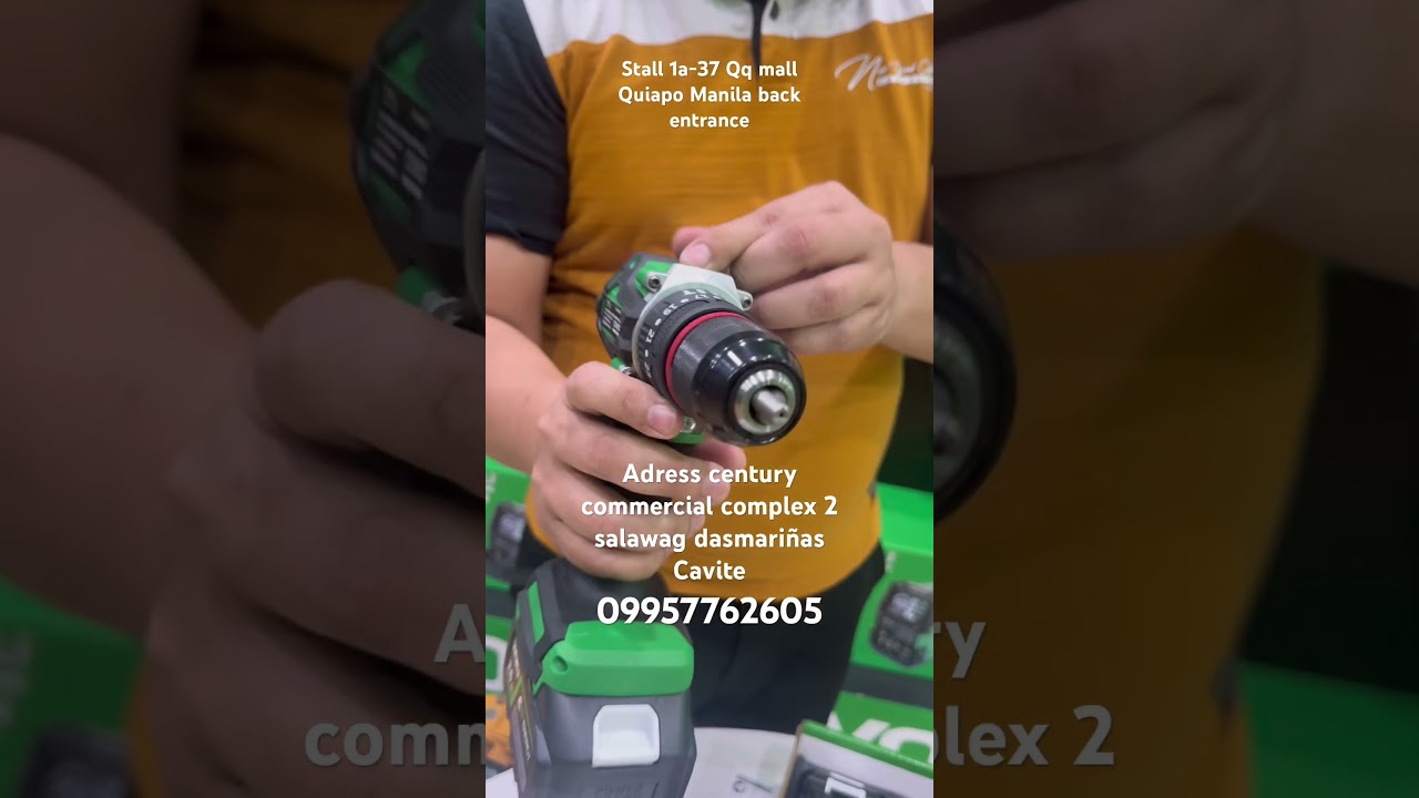 Ryoku 13mm impact drill brushless copper motor legit supplier powertools