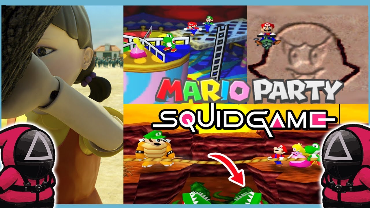 30 MINIJUEGOS de Mario Party MÁS MACABROS que EL JUEGO DEL CALAMAR | N Deluxe