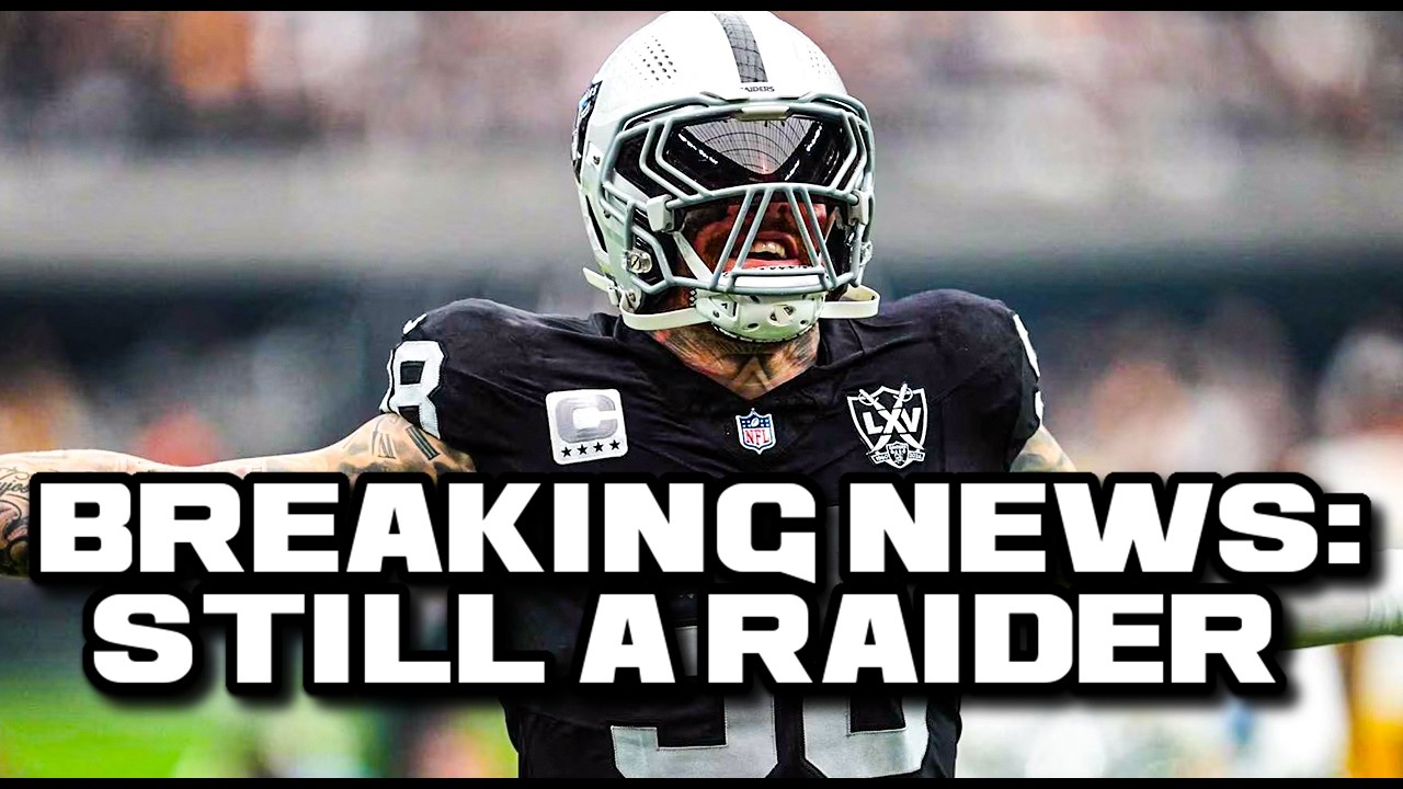 BREAKING NFL NEWS: MAXX CROSBY IS STILL A RAIDER
