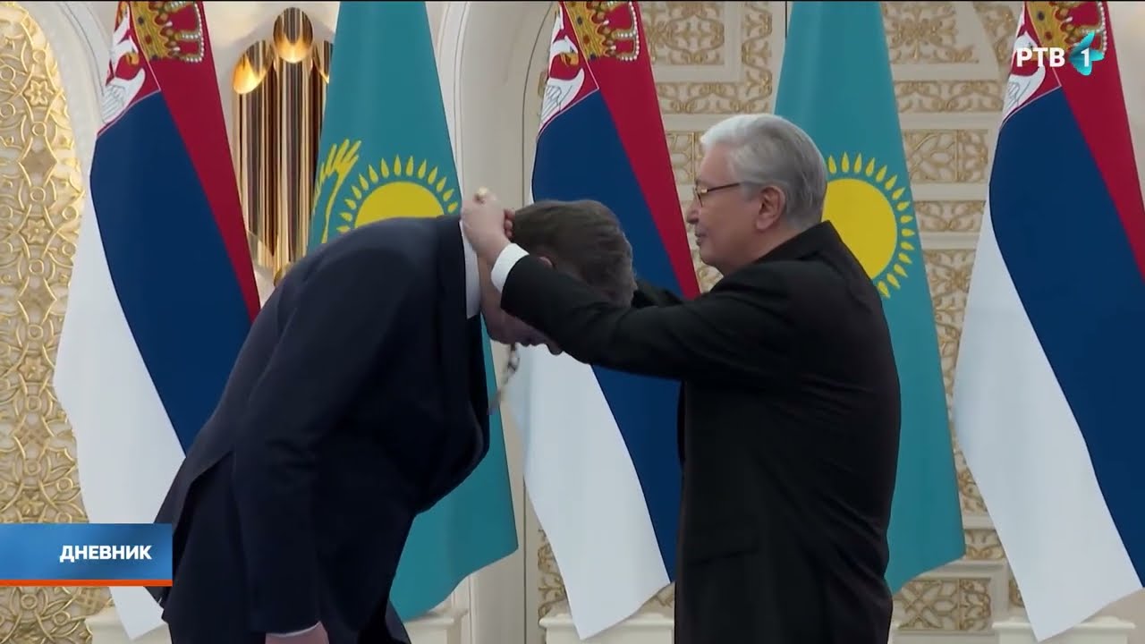 Tokajev uručio Vučiću Orden zlatnog orla, najviše odlikovanje Kazahstana