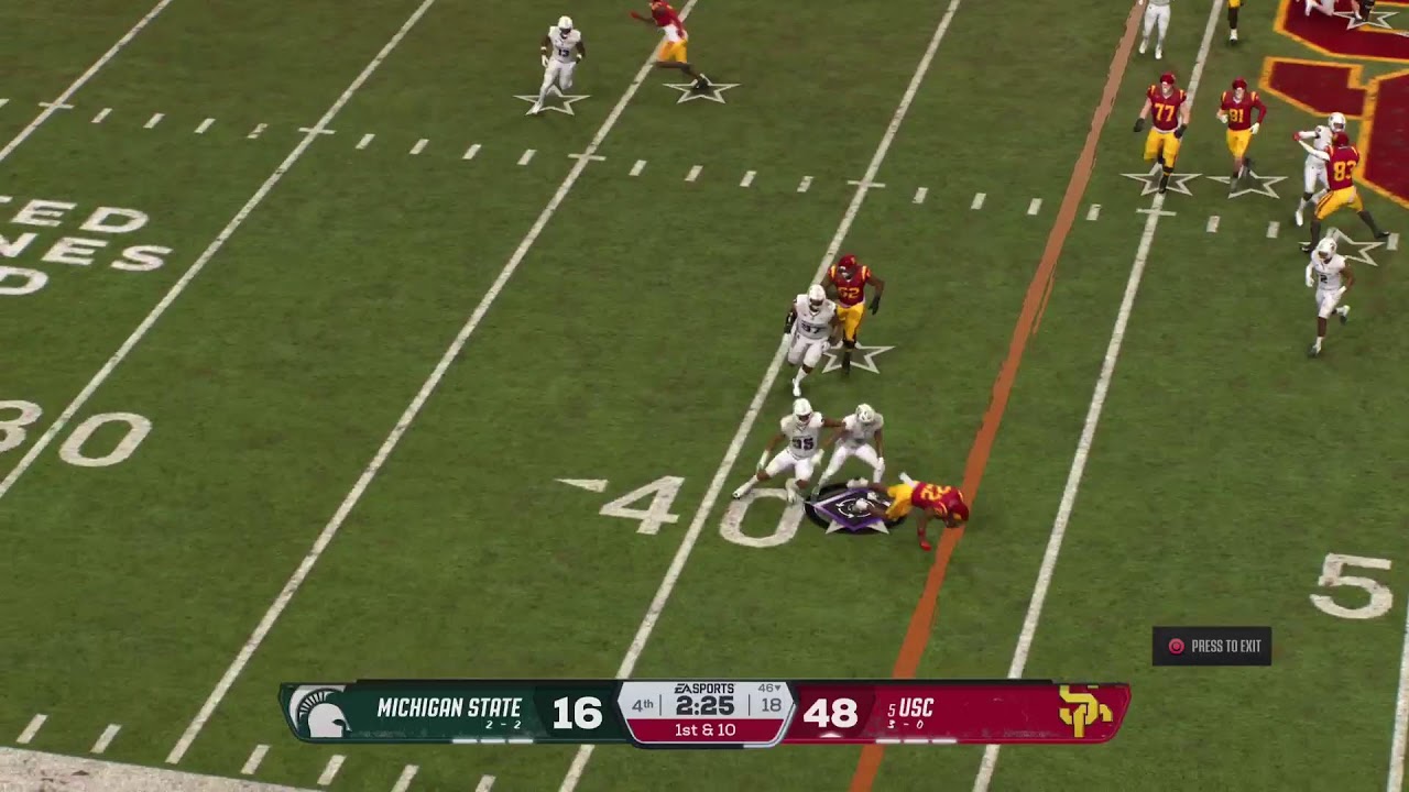 CFB26 P4 Elite Sim Michigan State Spartans at USC Trojans