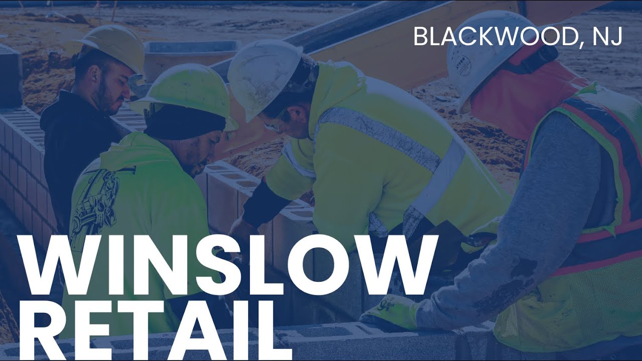Winslow Retail Center Foundation Pour