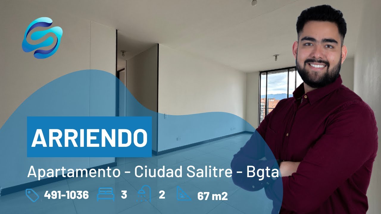 Apartamento en Arriendo en Ciudad Salitre (1036) - Inmobiliaria LCS Ltda - Video Sencillo