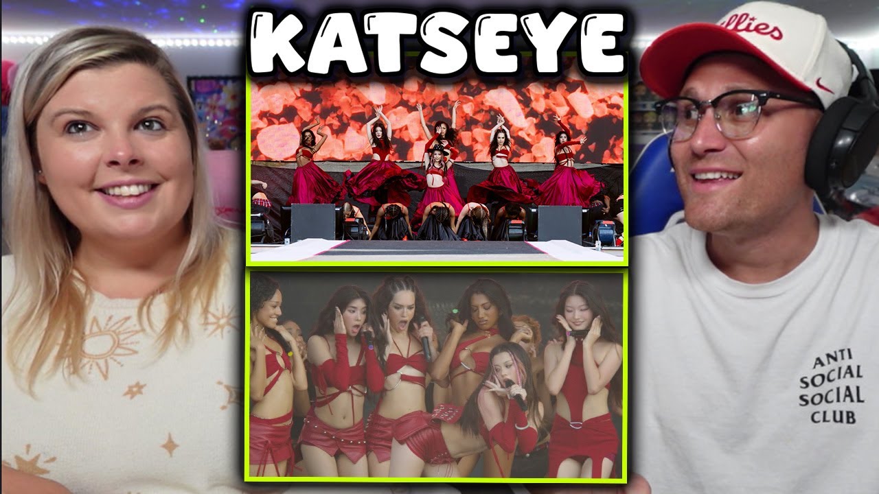 FIRST TIME REACTING TO KATSEYE LOLLAPALOOZA CHICAGO 2025 GABRIELA AND GNARLY