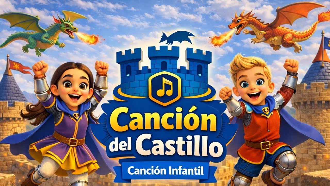 Fiesta de Baile en el Castillo! 🐉🎶 Lola y Mila #spain #cancióninfantil 