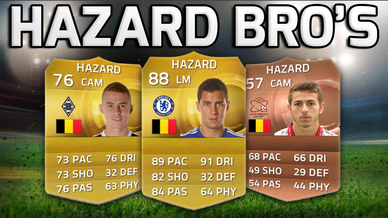FIFA 15 - THE HAZARD BROTHERS!!! - Fifa 15 Hazard Brothers Squad Builder