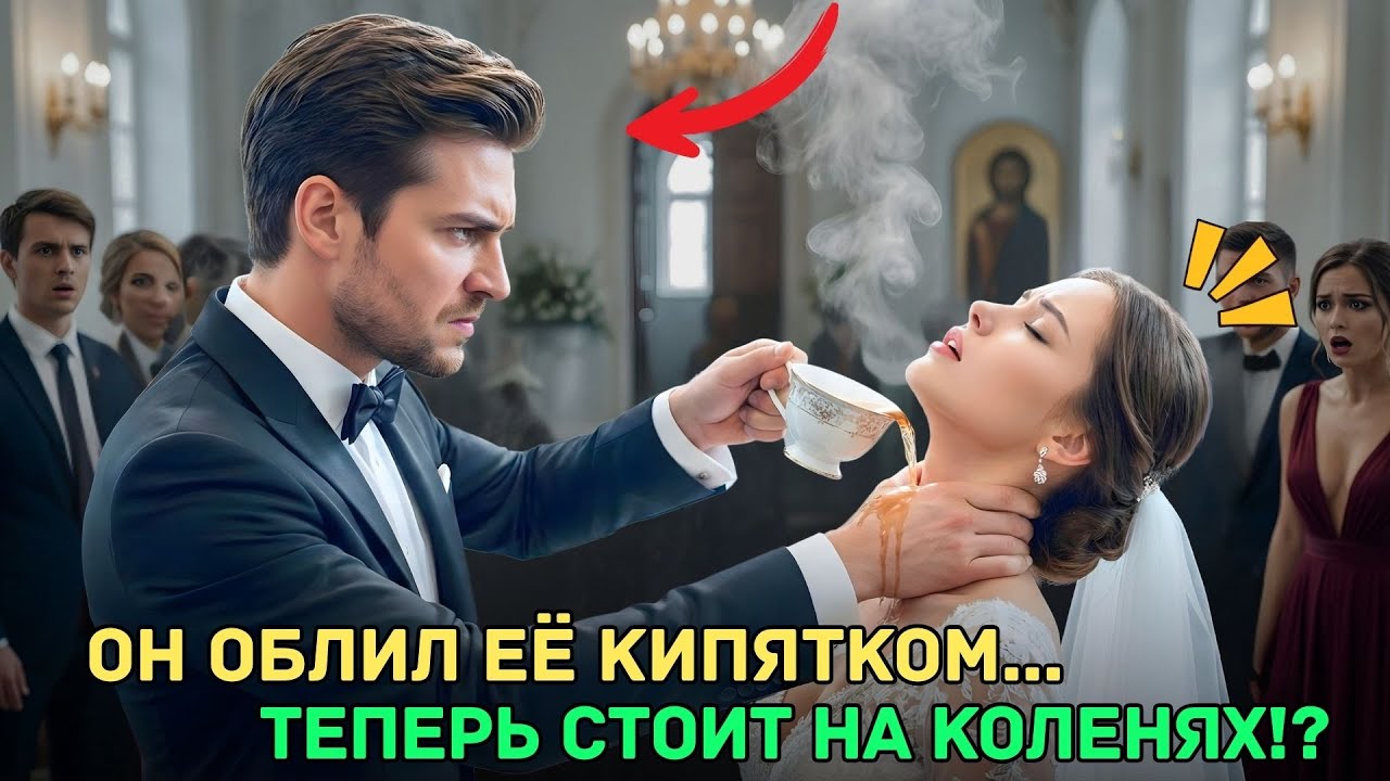 Он облил жену кипятком — теперь стоит на коленях и умоляет о прощении!