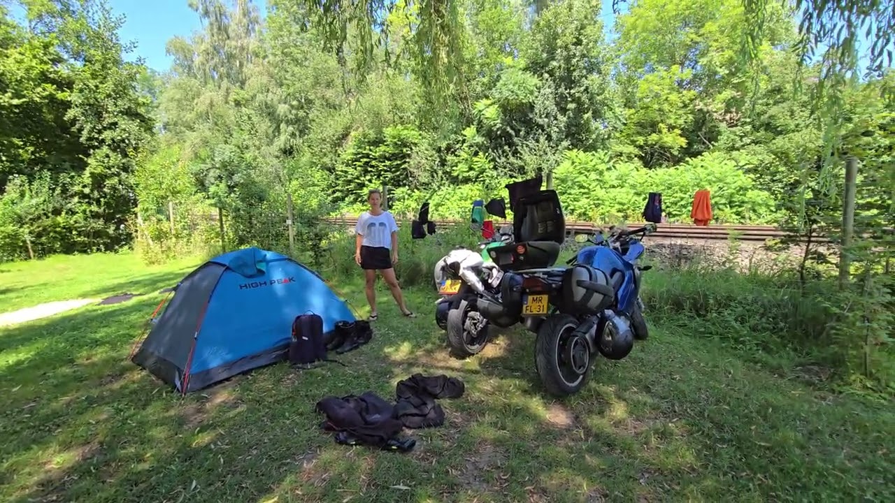 Mooie rustige kampeerplek aan de Bodensee in Duitsland