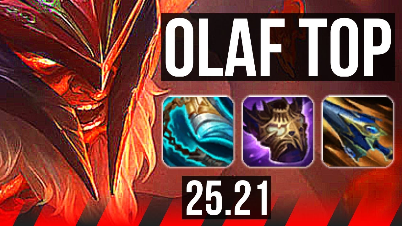 OLAF vs YORICK (TOP) | EUW Master | 25.21