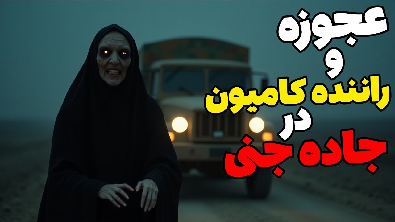 داستان ترسناک عجوزه و راننده کامیون : ماجرای جاده جنی پادگان