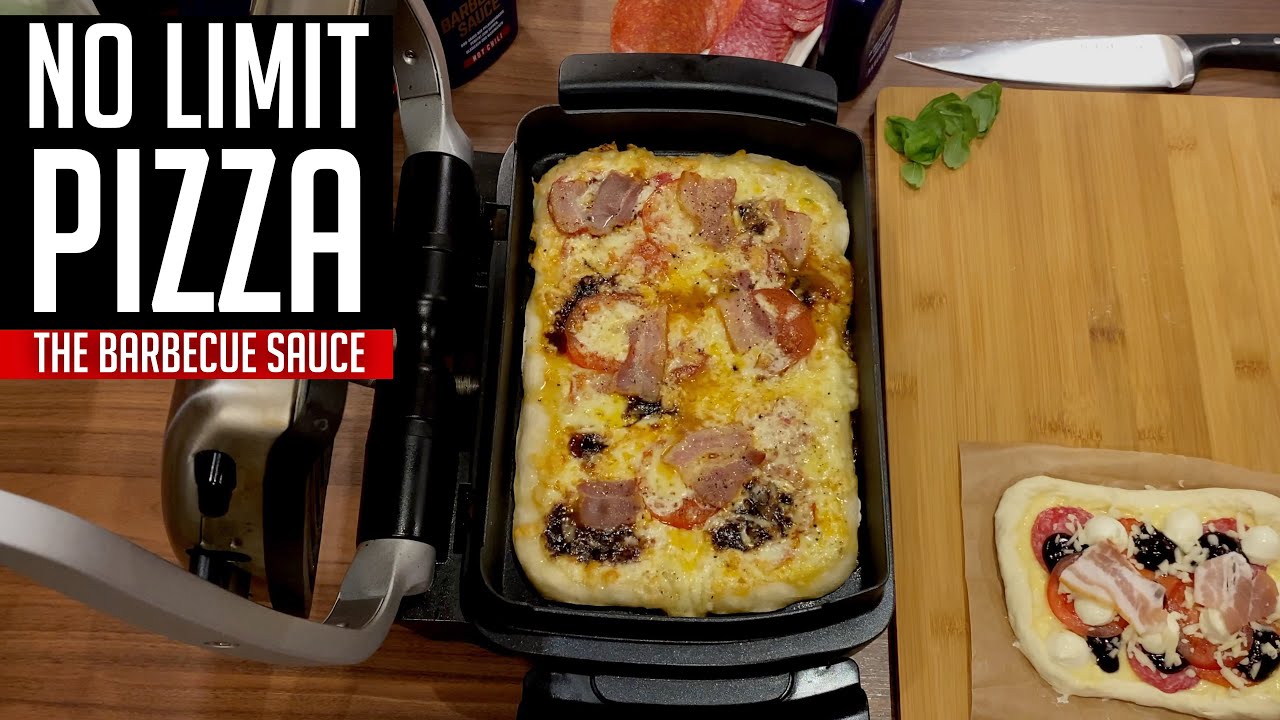 THE BARBECUE SAUCE PIZZA im OPTIGRILL