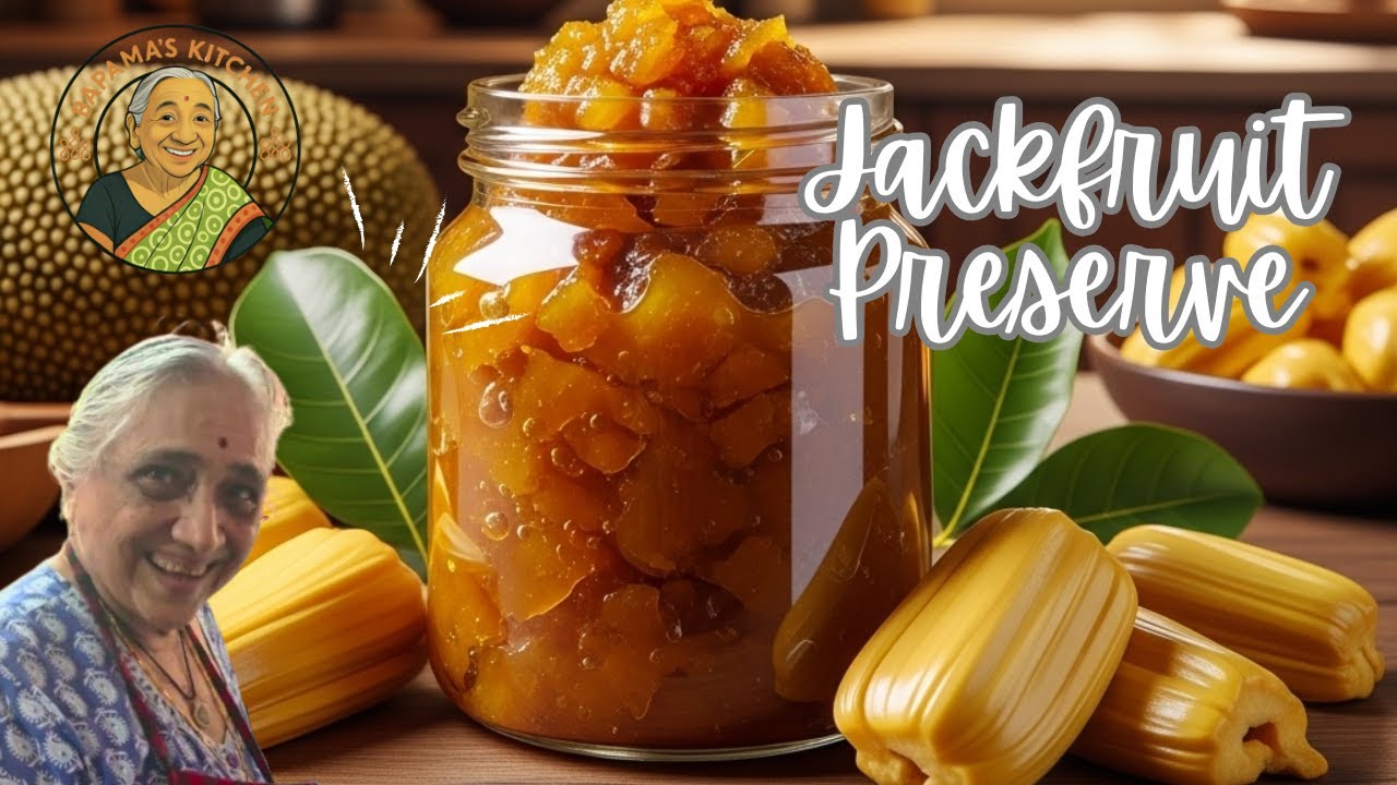 Jackfruit Conserve (Jam) to make many Dishes - Traditional Konkani Cuisine