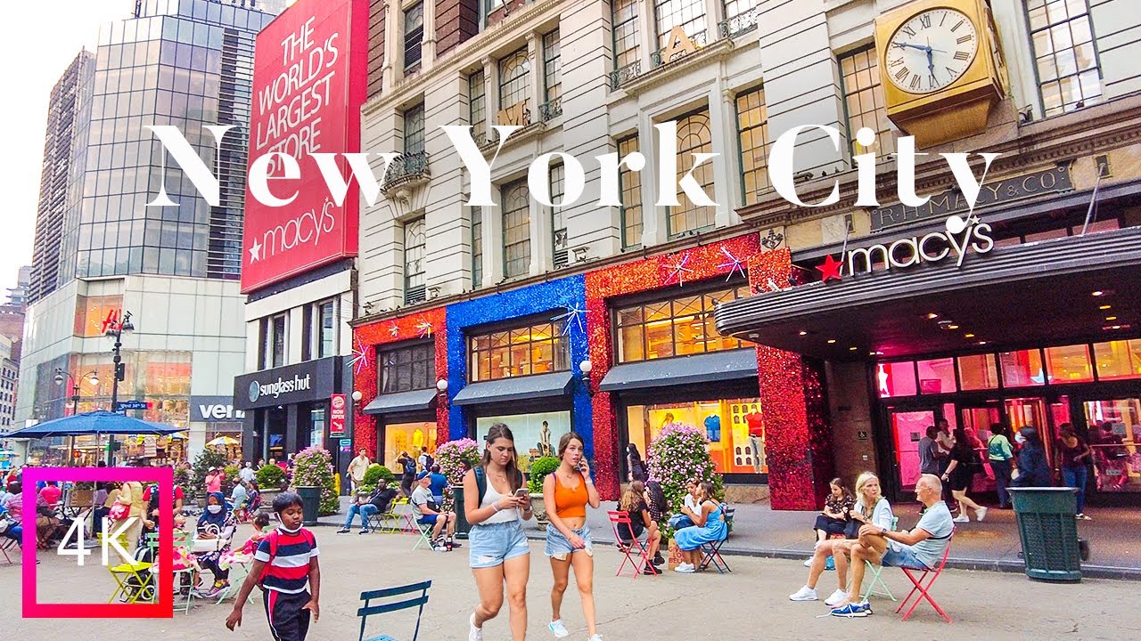 4K | New York City Walk | Macy's Herald Square | Flatiron | Koreatown | Walking in NYC | Sept 2022