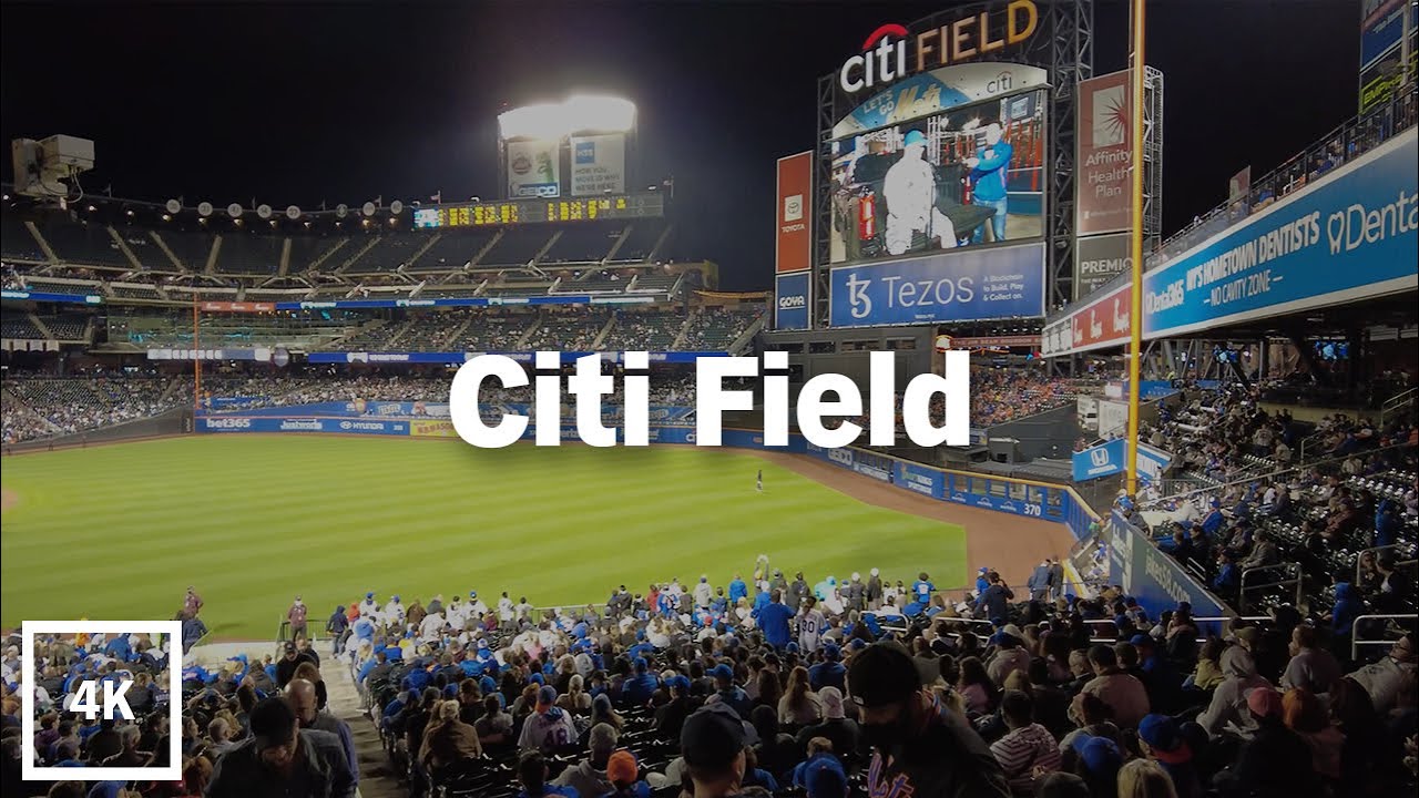 4K/60 🎧 Walking New York City: Citi Field Final Mets Home Game 2021 (Binaural Audio)