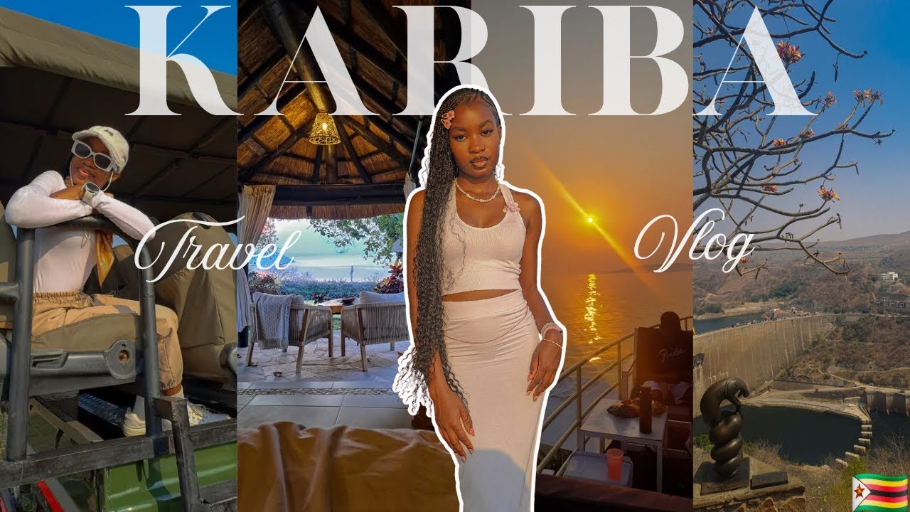 First Travel Vlog💌:Weekend away in Kariba (Gamed-rive,Parasailing,Boat-cruise) Zimbabwean YouTuber🇿🇼
