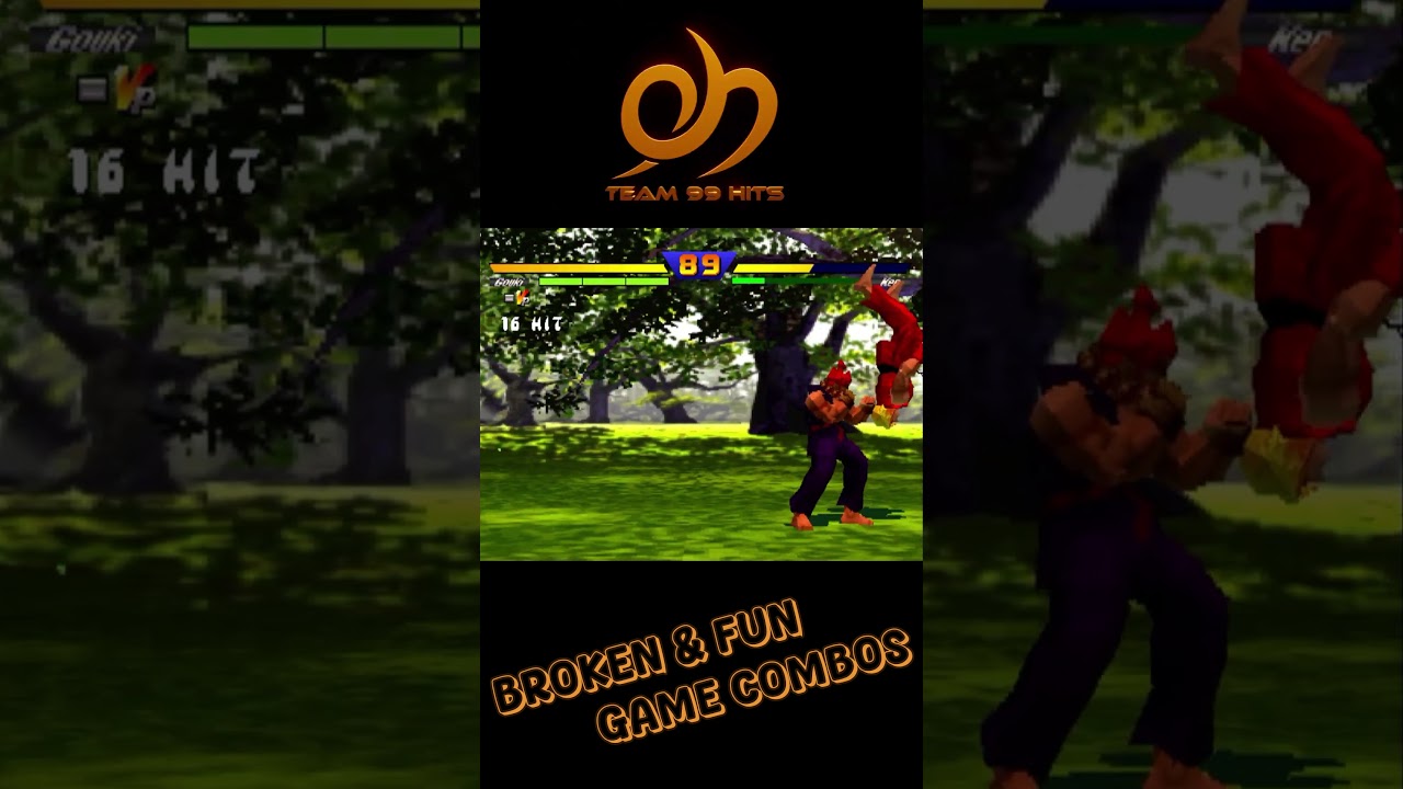 Broken & Fun N&deg;07 GOUKI TATSU JUGGLE 100% 🤣 #streetfighterEX #streetfighter #team99hits #drunkentv