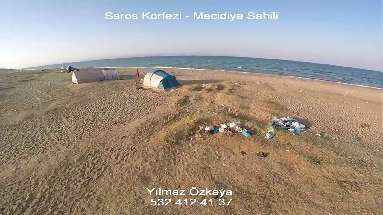 Türkiye'nin en temiz deniz sularına ev sahipliği yapan Saros Körfezi'nden üzücü görüntüler...