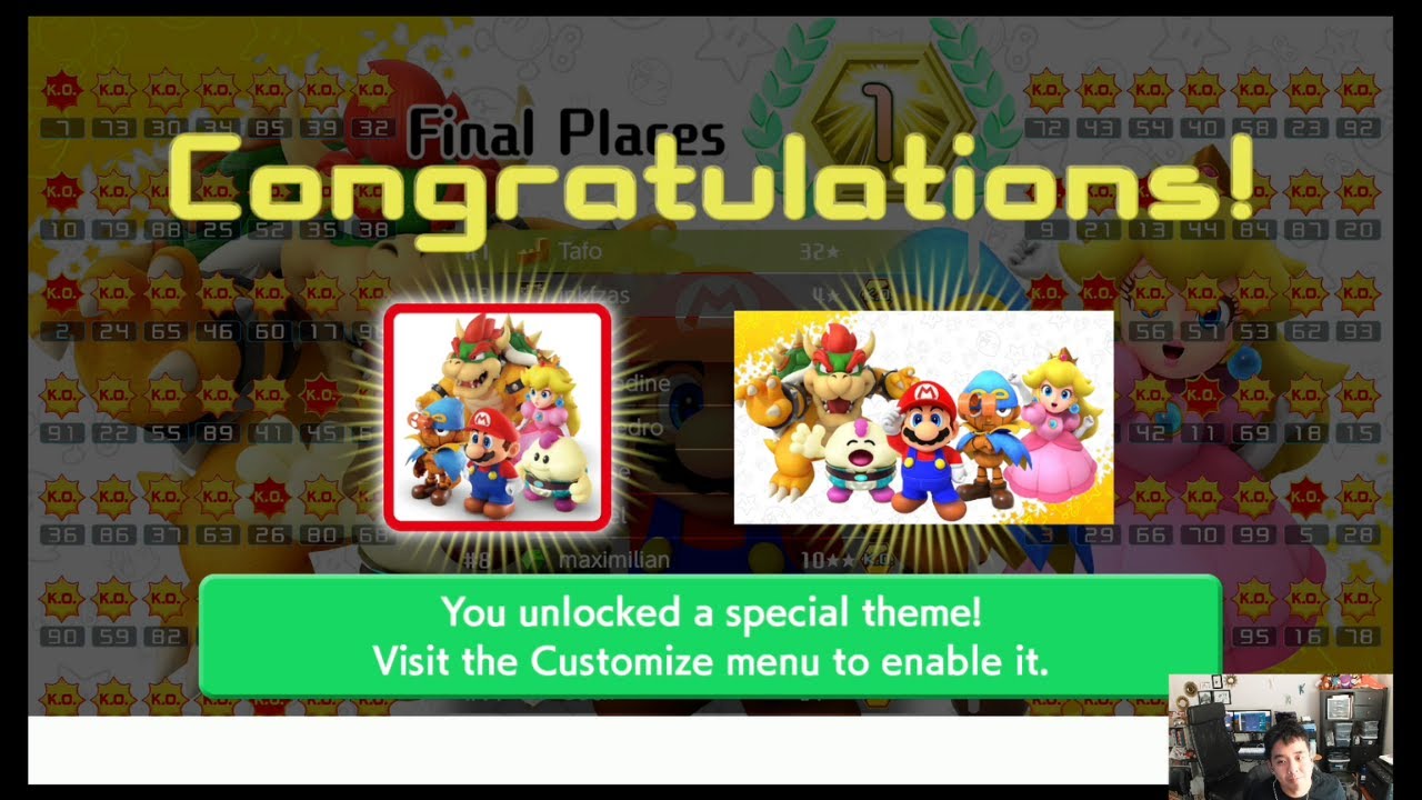 Super Mario RPG Skin for Tetris 99