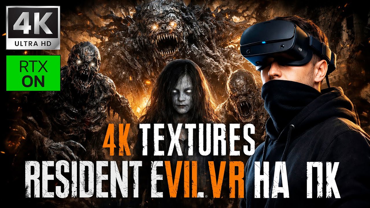 VR СТРИМ НА ПК ➤ RESIDENT EVIL 7 VR НА ПК 4K TEXTURES (РУССКАЯ ОЗВУЧКА) ➤ 4K/60fps ➤ Прохождение 4