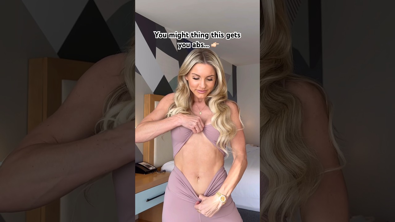 What will actually get you ABS! 👙 #howtogetabs