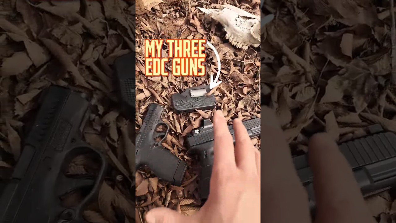 My Three EDC Guns
