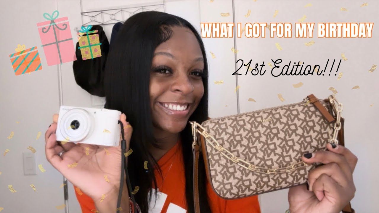 WHAT I GOT FOR MY 21st BIRTHDAY!!! | birthday haul, gifts🎁