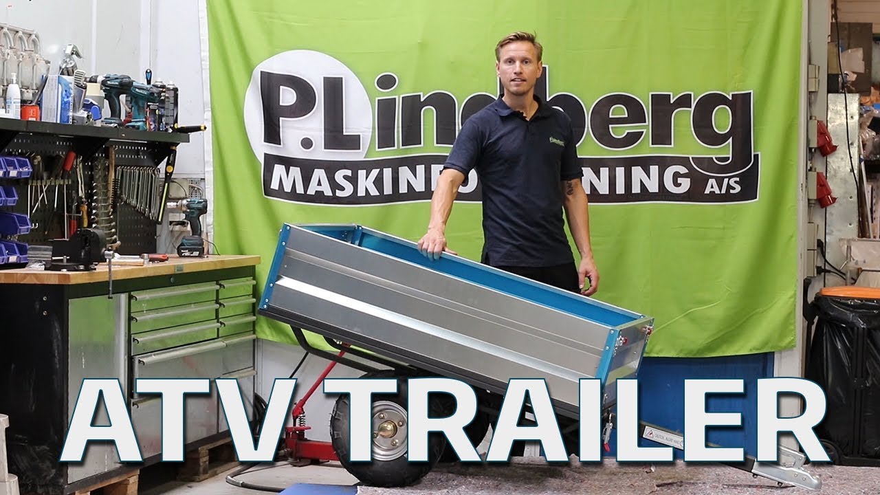 P. Lindbergs verksted: ATV henger (monteringsvideo)