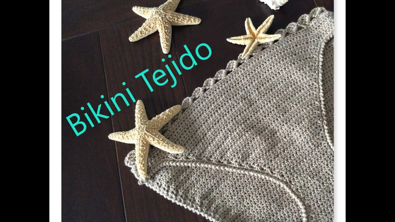 😍 CÓMO TEJER ESTE BIKINI - LA TÉCNICA MÁS FÁCIL - YO TEJO CON LAURA CEPEDA