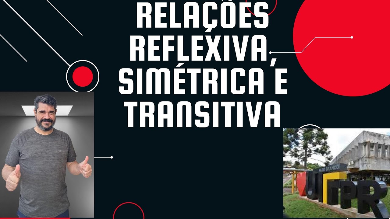 Relação Reflexiva, Relação Simétrica e Relação Transitiva